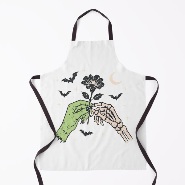 Item preview, Skeleton Hands Holding Flower Gothic Halloween Dark Floral designed and sold by Aniverlia.