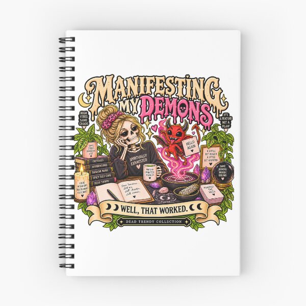 Item preview, ⚡Dead Trendy Collection⚡- Manifesting My Demons designed and sold by WheelieGdArt.