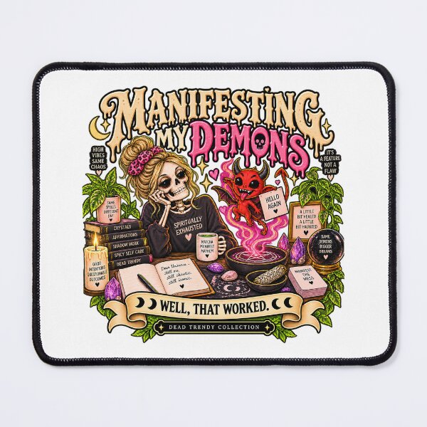 Item preview, ⚡Dead Trendy Collection⚡- Manifesting My Demons designed and sold by WheelieGdArt.