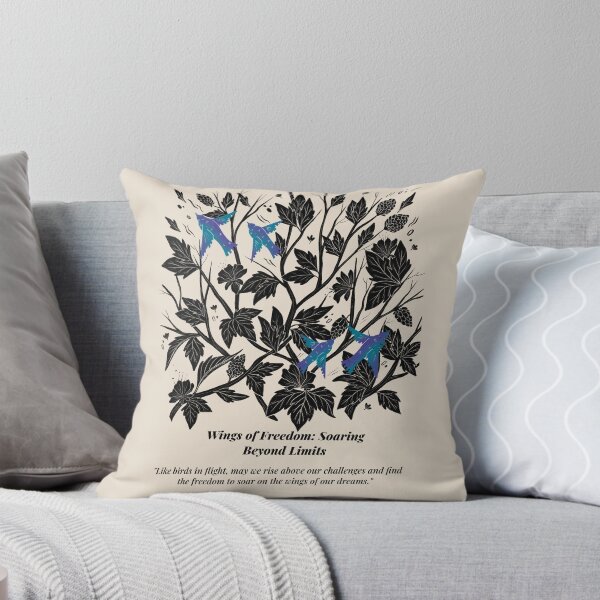 Item preview, Gothic Botanical Bird Wall Art designed and sold by QuaintInkCo.