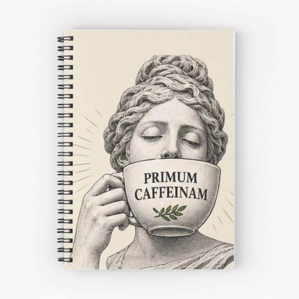 Item preview, Primum Caffeinam – Classical Marble Statue Drinking Coffee designed and sold by MetaModel Editions.