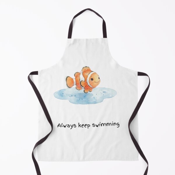 Item preview, Always Keep Swimming Watercolour Fish designed and sold by made by Golightly x.
