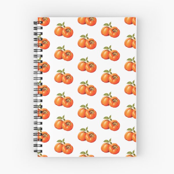 Item preview, Ripe Orange Persimmons Botanical Fruit Illustration designed and sold by New-School-Wave.
