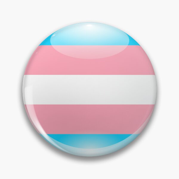 Item preview, Circular Trans Pride Flag designed and sold by frutigerdesigns.