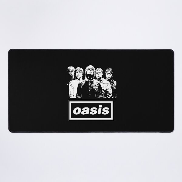 Item preview, Oasis Band Portrait Black And White Vintage designed and sold by cubomtumeshop.