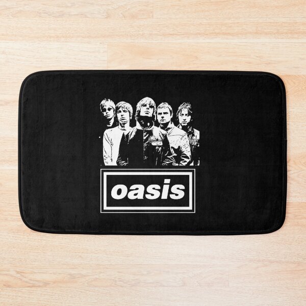 Item preview, Oasis Band Portrait Black And White Vintage designed and sold by cubomtumeshop.