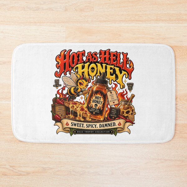 Item preview, ⚡Dead Trendy Collection⚡- Hot as Hell Honey designed and sold by WheelieGdArt.