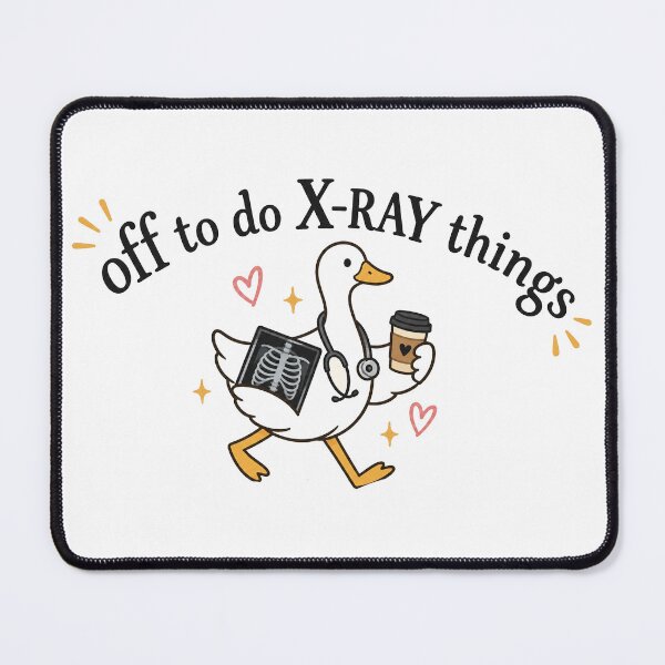 Item preview, Off To Do X-Ray Things Duck designed and sold by DarkHeartArts.