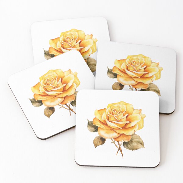 Item preview, Golden Rose | Elegant Floral Aesthetic Art designed and sold by Mandayartstudio.