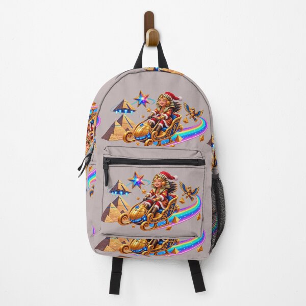 Item preview, Egyptian Cosmic Christmas – Pharaoh Santa Space Adventure designed and sold by NEFERSIGN.