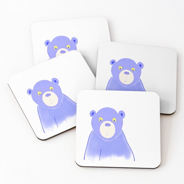 Item preview, Cute Blue Bear Looking Pensive designed and sold by IttieBitties.