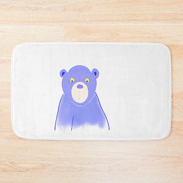 Item preview, Cute Blue Bear Looking Pensive designed and sold by IttieBitties.