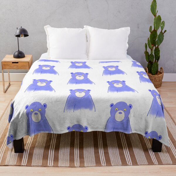 Item preview, Cute Blue Bear Looking Pensive designed and sold by IttieBitties.