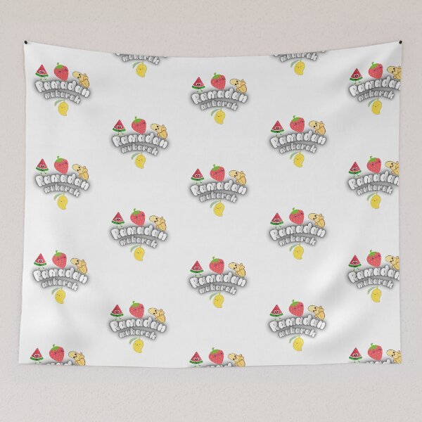Item preview, Cute Fruit Ramadan Mubarak Sticker designed and sold by greer-moise.