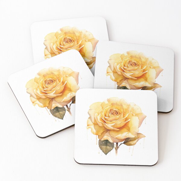 Item preview, Golden Rose | Elegant Floral Aesthetic Art designed and sold by Mandayartstudio.