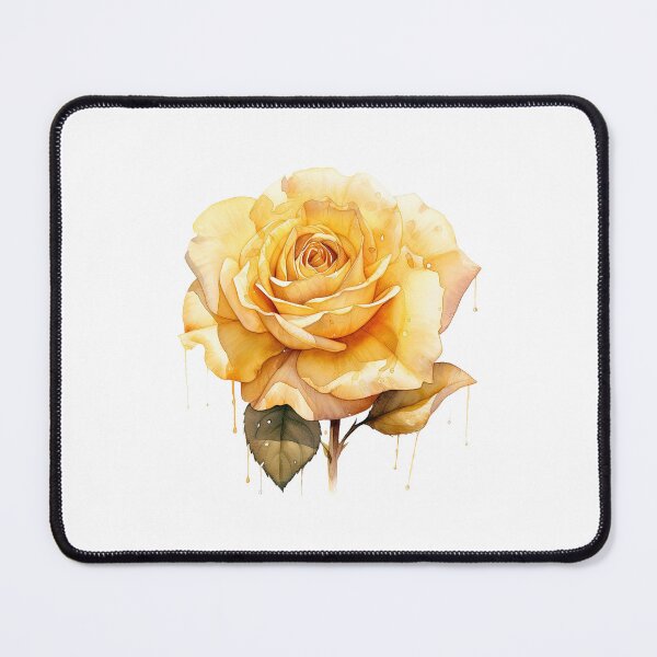 Item preview, Golden Rose | Elegant Floral Aesthetic Art designed and sold by Mandayartstudio.