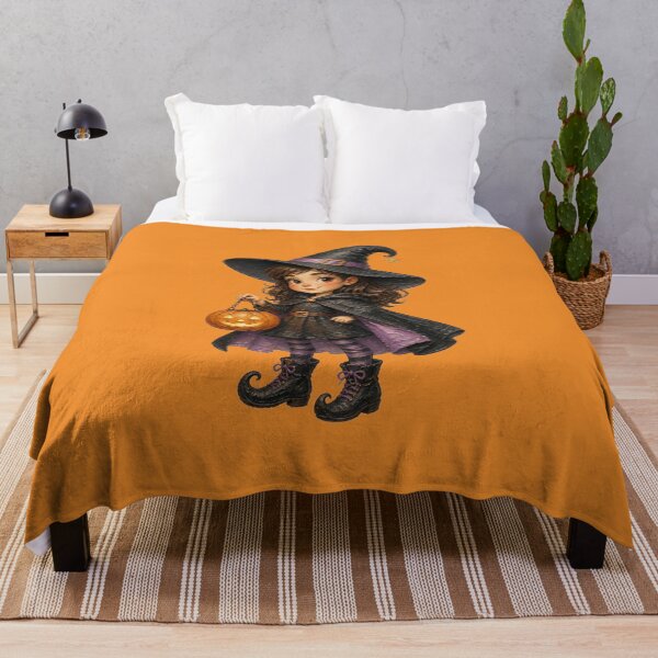 Item preview, Halloween Witch With Pumpkin Lantern  designed and sold by The Digital Compass.