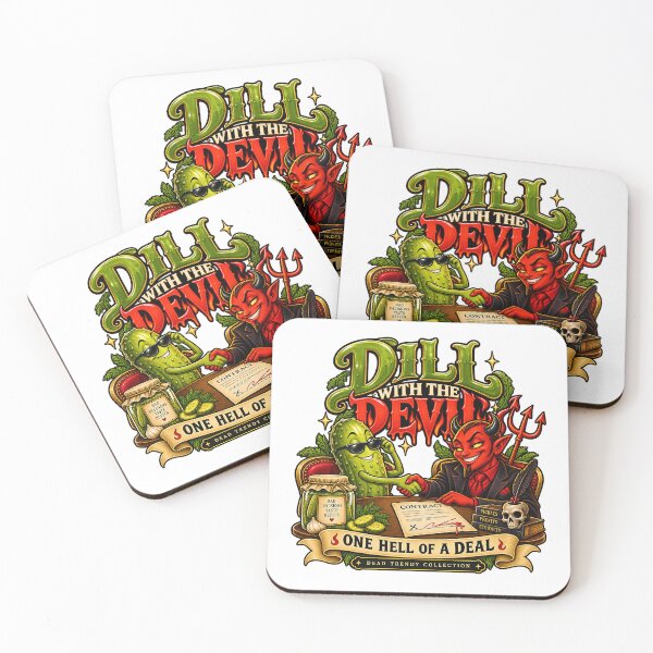 Item preview, ⚡Dead Trendy Collection⚡- Dill with the Devil designed and sold by WheelieGdArt.