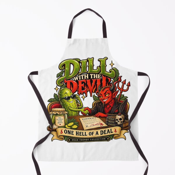 Item preview, ⚡Dead Trendy Collection⚡- Dill with the Devil designed and sold by WheelieGdArt.