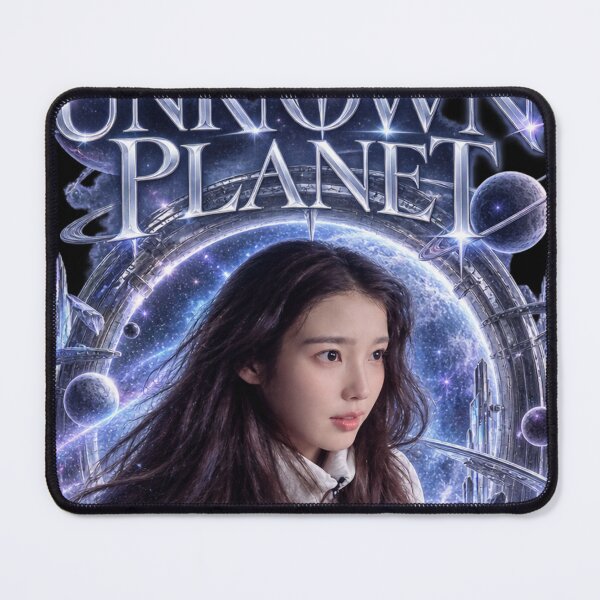 Item preview, IU Unknown Planet Astronaut White Space Suit Fan Art designed and sold by Valereekmerch.