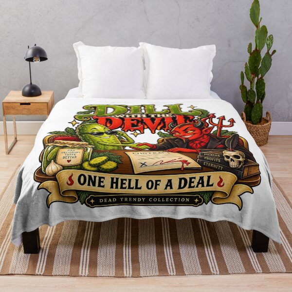 Item preview, ⚡Dead Trendy Collection⚡- Dill with the Devil designed and sold by WheelieGdArt.