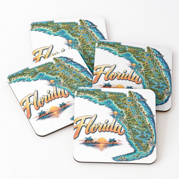 Item preview, Vintage Florida Travel Souvenir Landmark Gift designed and sold by MichaeIRellov.