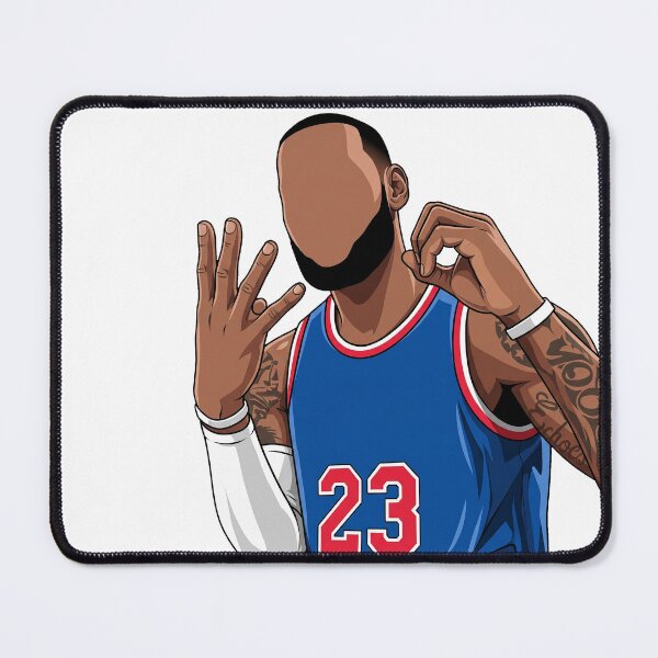 Item preview, LeBron James Vector Illustration Fan Art designed and sold by InGame Basketball.