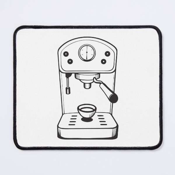 Item preview, Portafilter Espresso Machine Elegant 1 Line Art Gift designed and sold by OneLine Studio.
