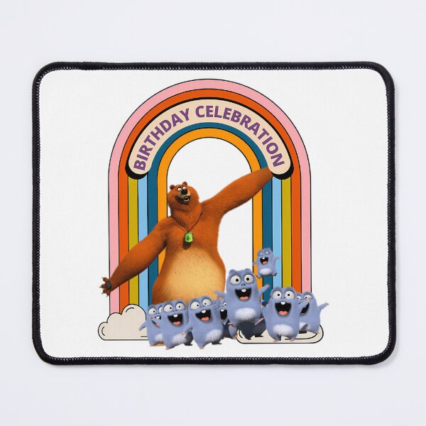 Item preview, Happy Birthday Celebration With Grizzly designed and sold by IttieBitties.