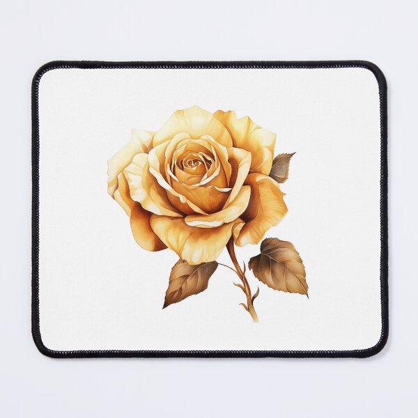 Item preview, Golden Rose | Elegant Floral Aesthetic Art designed and sold by Mandayartstudio.