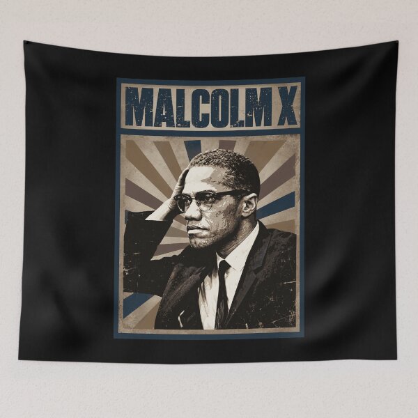 Item preview, malcolm x designed and sold by VerdePlantTees.