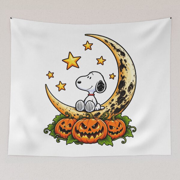 Item preview, Snoopy Halloween Moon designed and sold by artizallart.