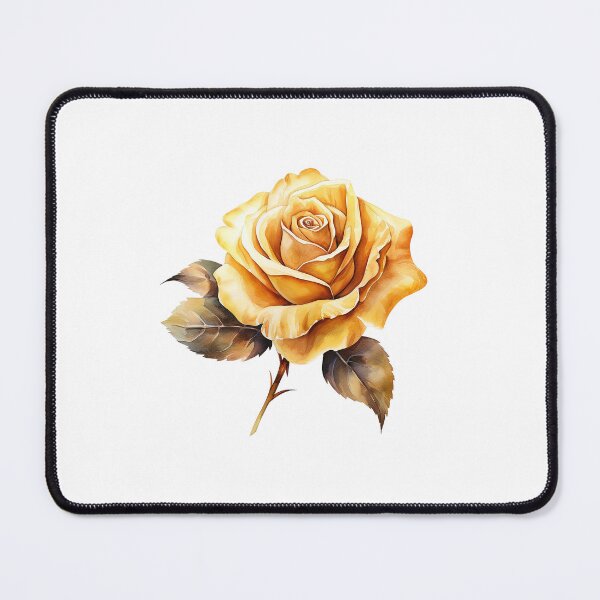 Item preview, Golden Rose | Elegant Floral Aesthetic Art designed and sold by Mandayartstudio.