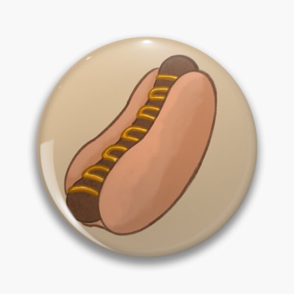 Item preview, Hotdog with Mustard designed and sold by ClarissaDoodles.