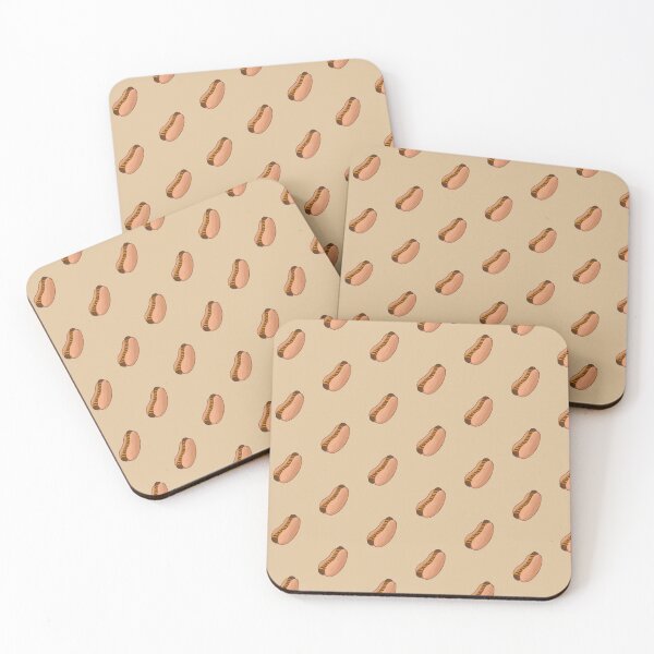 Item preview, Hotdog with Mustard designed and sold by ClarissaDoodles.