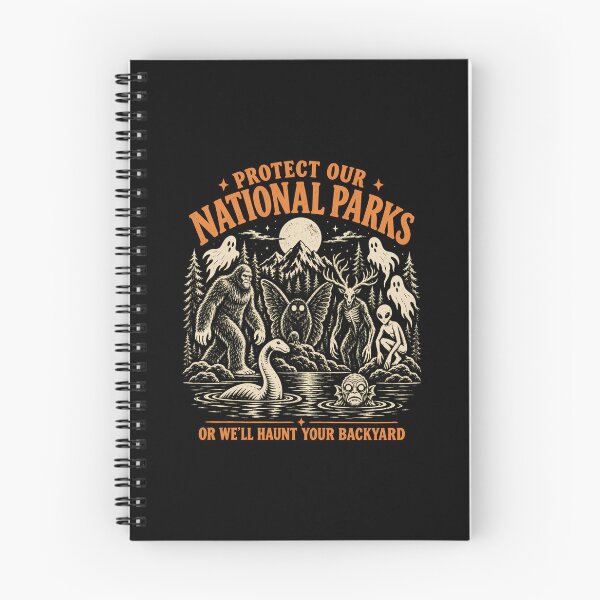 Item preview, Protect Our National Parks Cryptid Forest Legends Creatures designed and sold by HuserPiri.