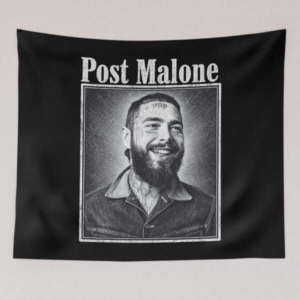 Item preview, Post Malone designed and sold by FloraPlantTees.