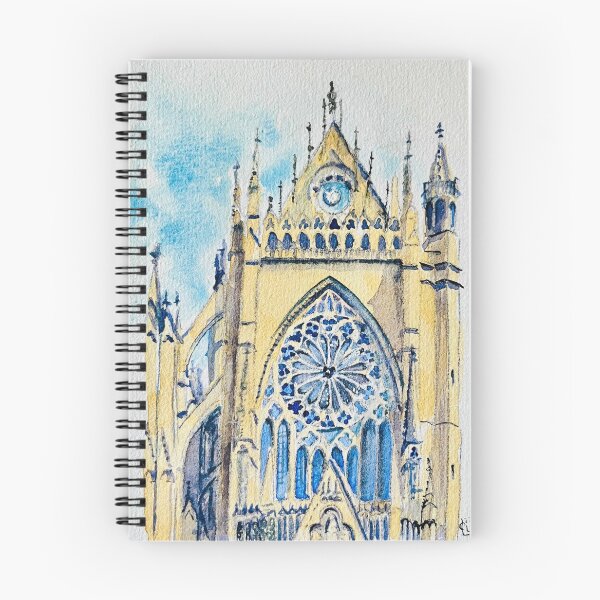Item preview, Watercolor of Metz, Saint-Etienne Cathedral designed and sold by Art-Flucie.