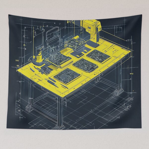 Item preview, Circuit Blueprint designed and sold by ONYX Pixee.