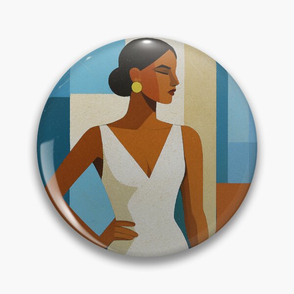 Item preview, Elegant woman in dress illustration designed and sold by GalleryKauffeld.