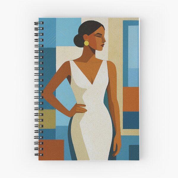 Item preview, Elegant woman in dress illustration designed and sold by GalleryKauffeld.