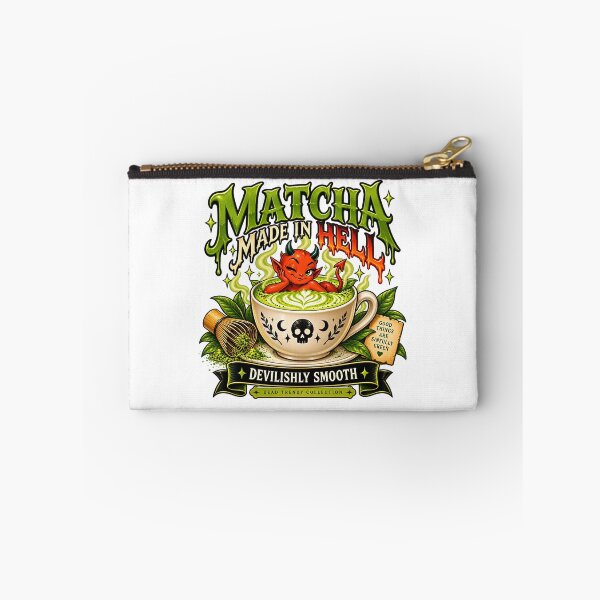 Item preview, ⚡Dead Trendy Collection⚡- Devilishly Smooth Matcha designed and sold by WheelieGdArt.