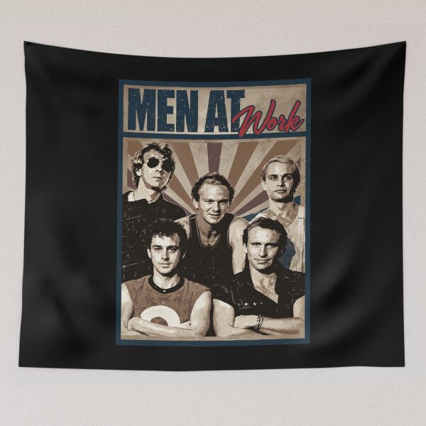 Item preview, Men At Work designed and sold by VerdePlantTees.