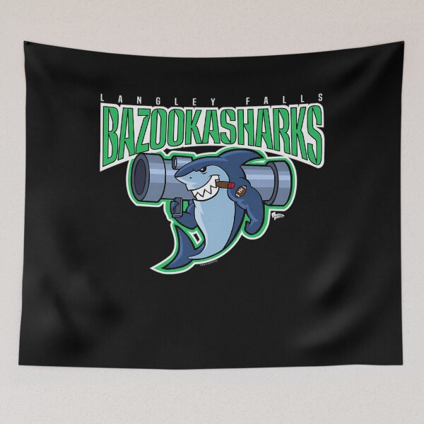 Item preview, American Dad Bazooka Sharks Logo designed and sold by shindem0.