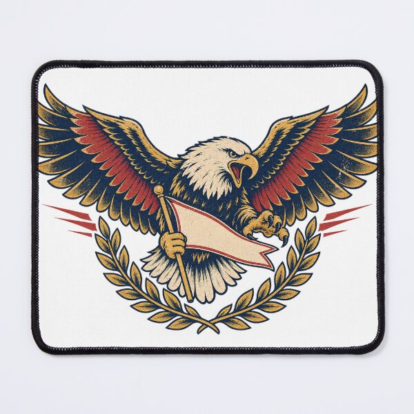 Item preview, Varsity Eagle Athletic Mascot designed and sold by CarrotBadminton.