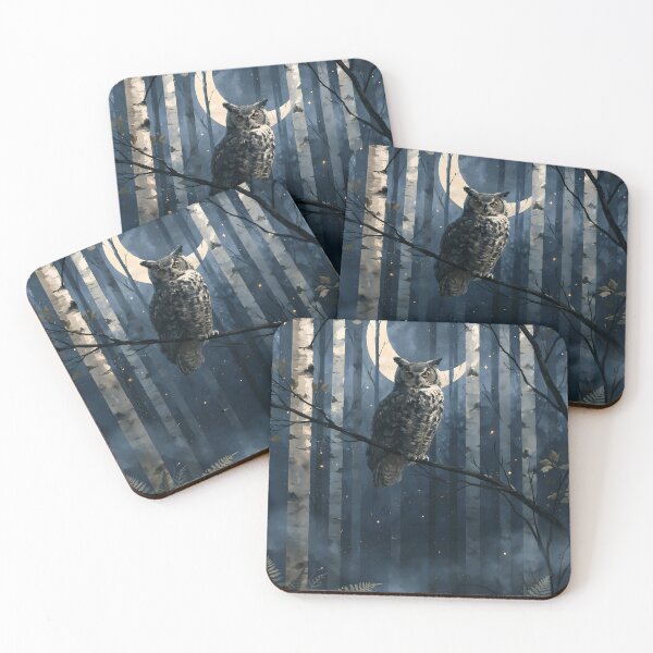 Item preview, Birch Forest – Serene Woodland Landscape designed and sold by Authentic-Merch.