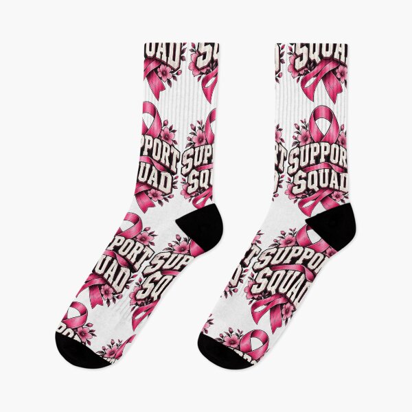 Item preview, Pink Ribbon Breast Cancer Support Squad Floral designed and sold by UniversPlant | Blooming with Hope.
