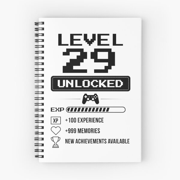 Item preview, Level 29 Unlocked birthday gift designed and sold by NumbersFort.