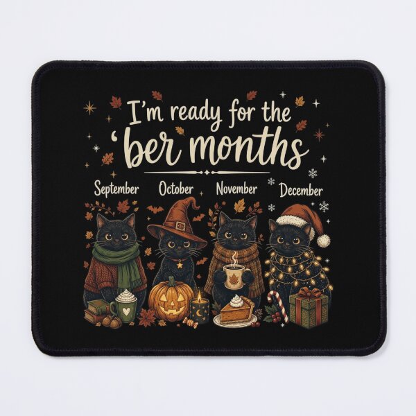 Item preview, I'm Ready for The BER Months Pumpkin Spice Fall Christmas designed and sold by HuserPiri.