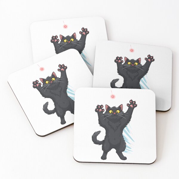 Item preview, Cat Playing Laser Pointer Dot designed and sold by wayne-hanz.